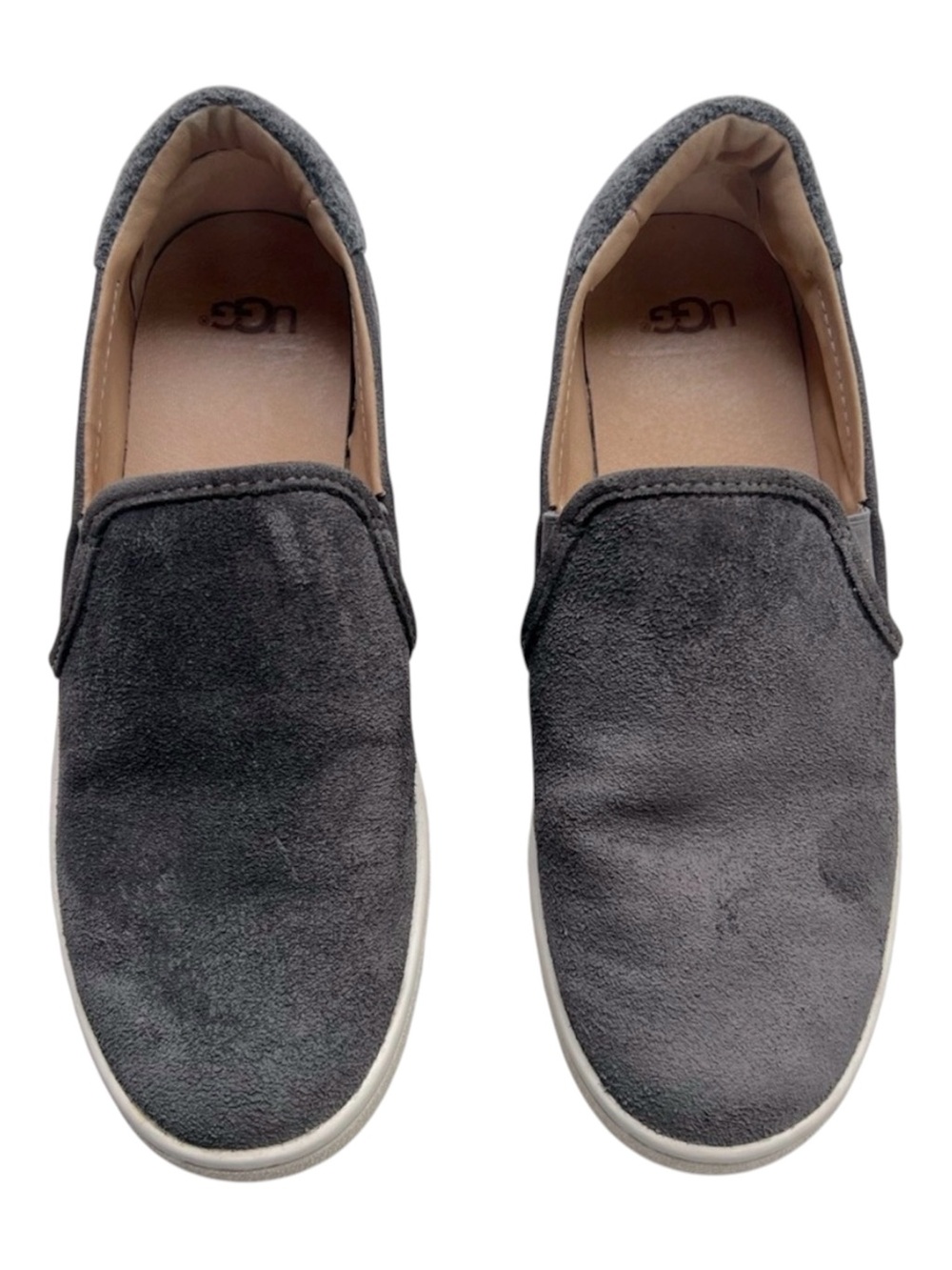 Ugg Suede Slip On Shoes Sneakers Gray Size 7